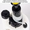 Automotive Brake Fluid Bleeder Manual Operate Oil Change Tool 3L 4 Adapters D7WD
