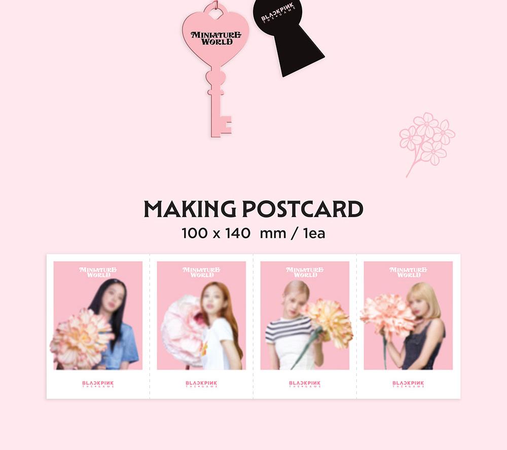 BLACKPINK's MINIATURE WORLD [BLACKPINK THE GAME COUPON CARD & PHOTOCARD COLLECTION]
