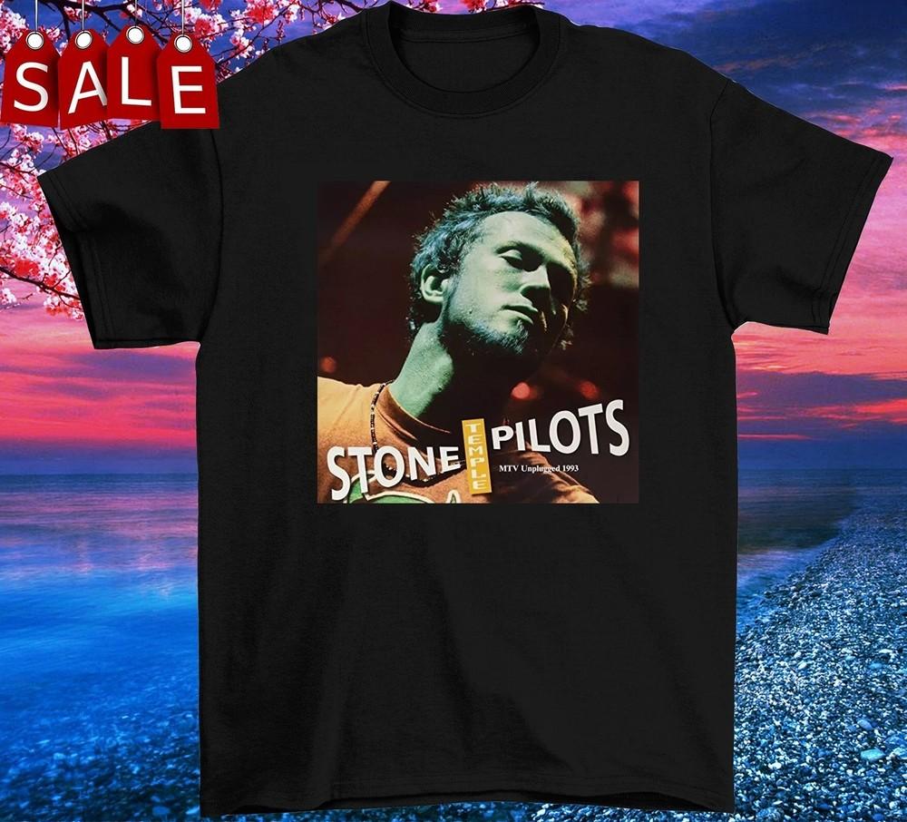 STONE TEMPLE PILOTS T Shirt Black Men And Women 1993 Size S-5XL Q8374 Unisex T-Shirt S