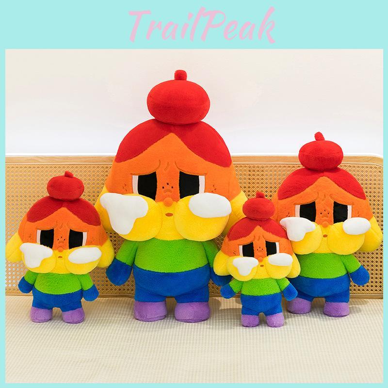 Rainbow Powerpuff Crybaby Girls Plush Toy Ornament For Gift And Decor Bedroom
