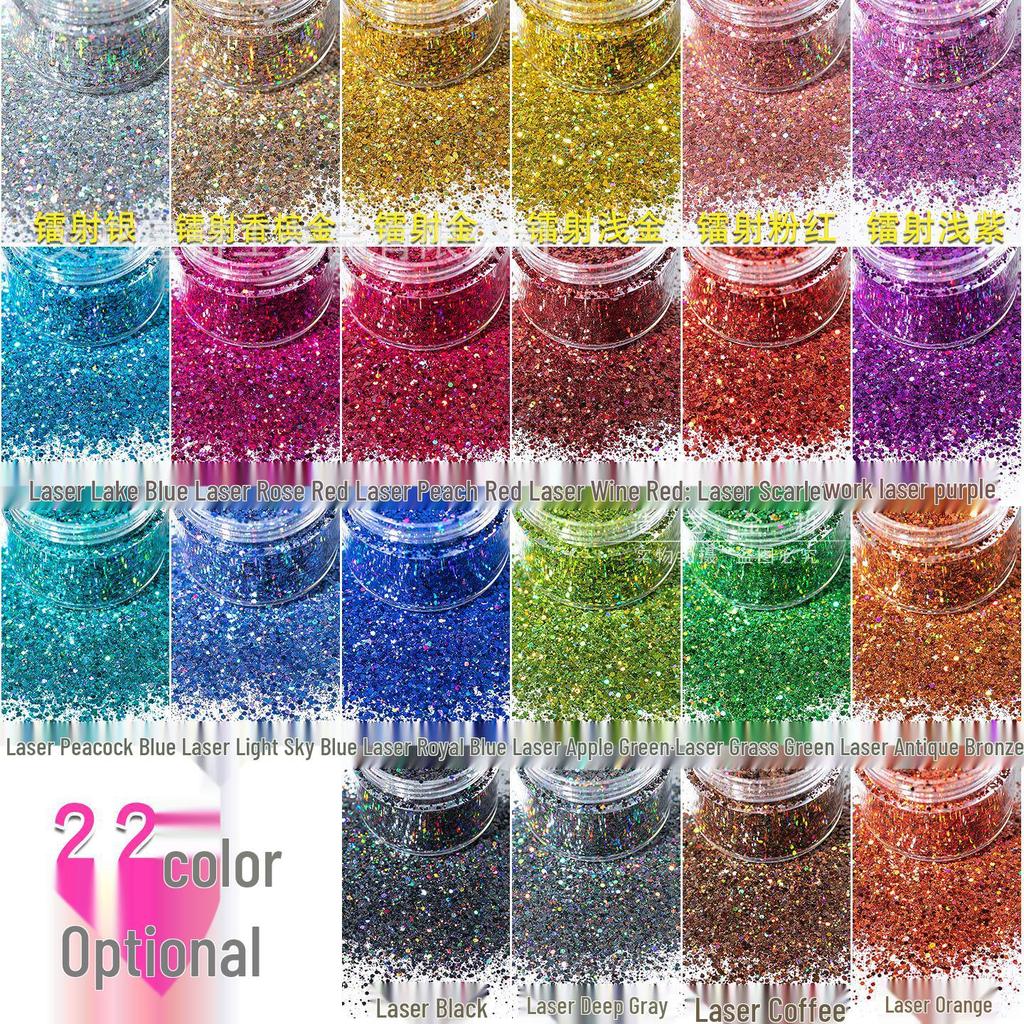 Glitter Shimmer Sequins for DIY Quicksand Crafts & Christmas Decorations