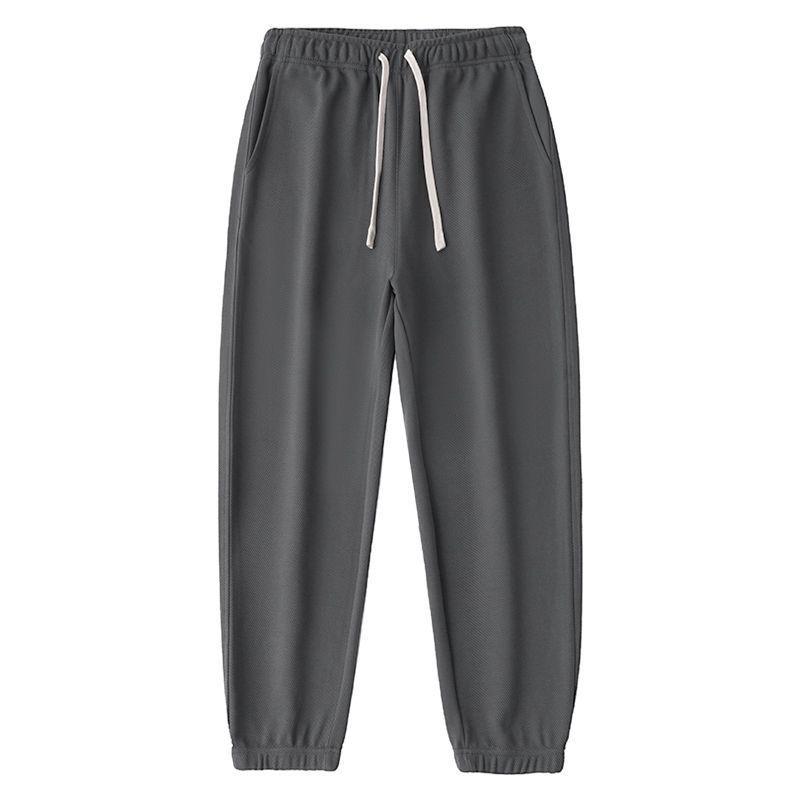 Unisex Schwere Armeegrün Twill Jogginghose: Gemütliche, gerippte Freizeit-Sportbekleidung für Frühling & Herbst