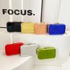Niche Candy Color Small Bag 2025 New European and American Fashion Women's Acrylic Shoulder Chain Box Bag