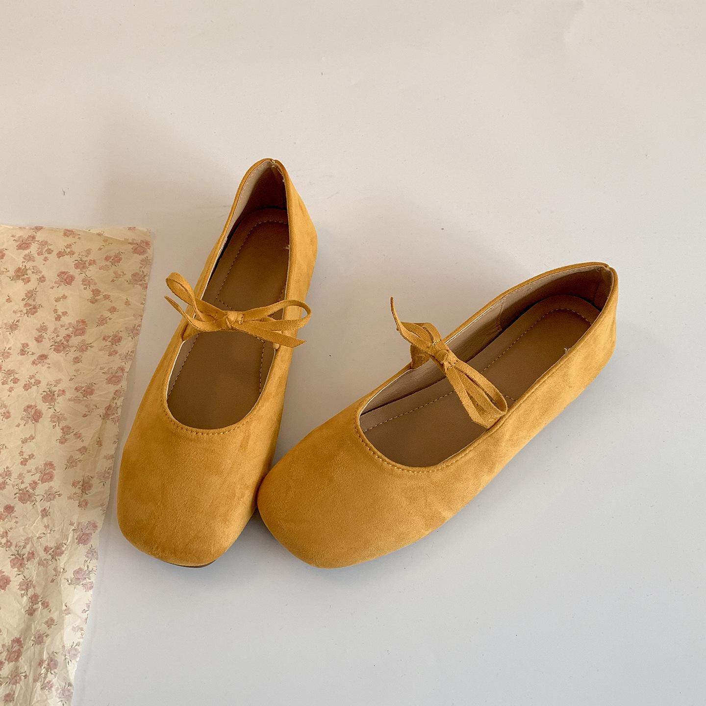 

Туфли Мэри Джейн на красной подошве для фанаток Queen, женские, лето 2025, новые, премиальные, универсальные 40 жёлтый