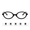 Finished Pochromic Sunglasses with Diopter Fashion Trend Women Men Oval Frame Myopia Glasses Optical Prescription Eyeglasses