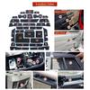 Smabee Gate Slot Cup Mat for Toyota TUNDRA 2024 Interior Accessories Anti-Slip Pad Non-Slip Door Mats Car Sticker Rubber Coaster