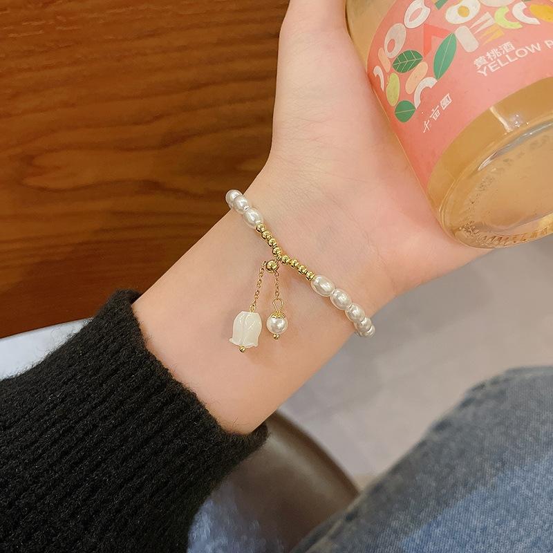 

Bohemian Multi-Layer Stone Wrapped Bracelet One Size