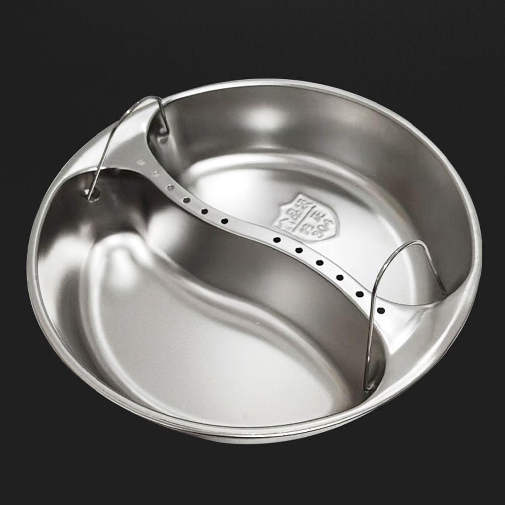 304 Stainless Steel Divided Food Steamer Tray Multi Size Stackable Food Steamer with Handle Round Food Holder for Kitchen