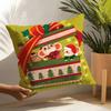 3 Cartoon Of An Oriental Dragon Illustration Pillow Case Home Living Room Decoration Linen Pillowcover Cushion Cover