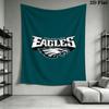 Philadelphia Eagles Wandteppich Ästhetisches Wandbehang Gedruckter Stoffdecke Dekorative Wandteppiche für Schlafzimmer Wohnzimmer Heimdekoration