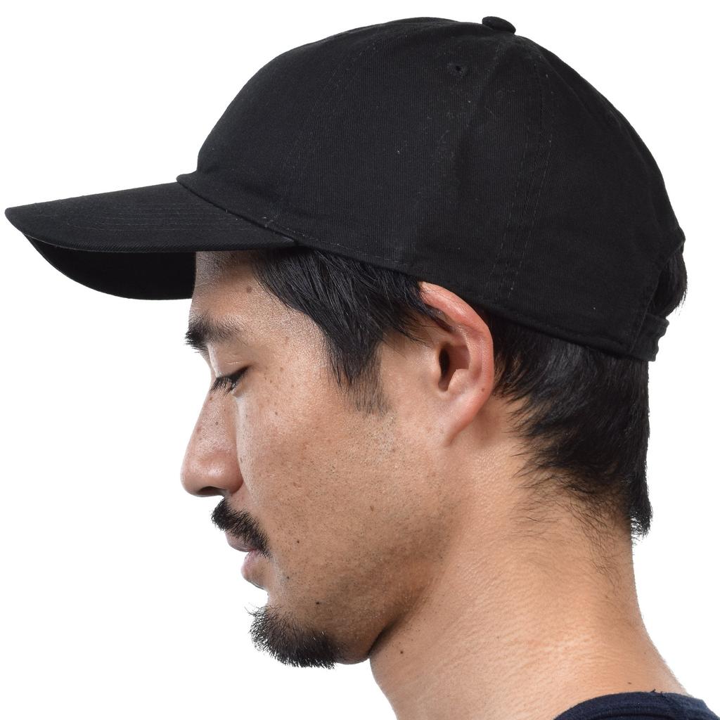 [New Hattan] CAP Cap Baseball Cap Hut Plain Curve Cap Muttertag (GRATIS, SCHWARZ) [Artikel]