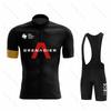 Ineos Grenadier Radsport Set Kurzarm Trikot und Trägerhose Pro Race Fahrradbekleidung Anzug Sommer MTB Kleidung Trikot Atmungsaktiv