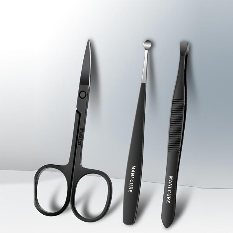 Nail Clipper Set for Men and Women with Leather Case and Original Beveled Nail Clippers
