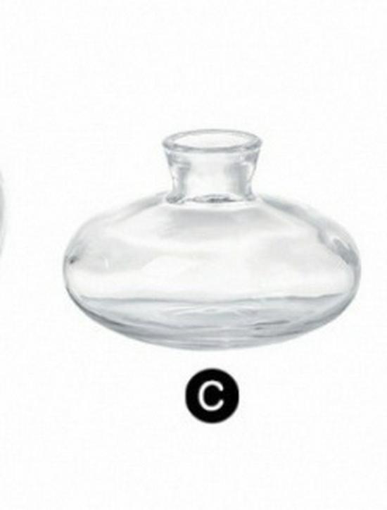 Elegant Transparent Mini Vase Set for Fresh Flowers, Craft Ornaments for Living Room Décor