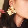 Geometric Irregular Mirror Earrings For Women, Exaggerated Creative Personality Trendy Earrings, High-End Temperament Versatile Accessories.