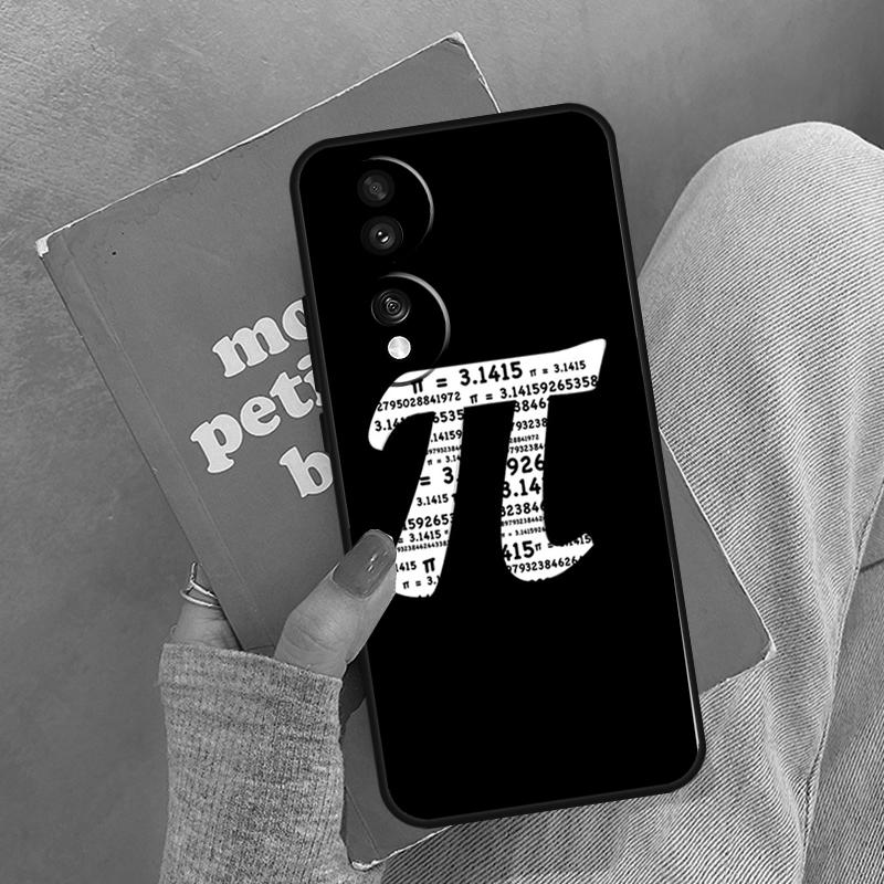 Math Formula Pi Case For Honor Magic 8 Pro 5 6 7 Lite Cover For Honor 200 400 90 70 50 X8a X8b X9a X9b X9c