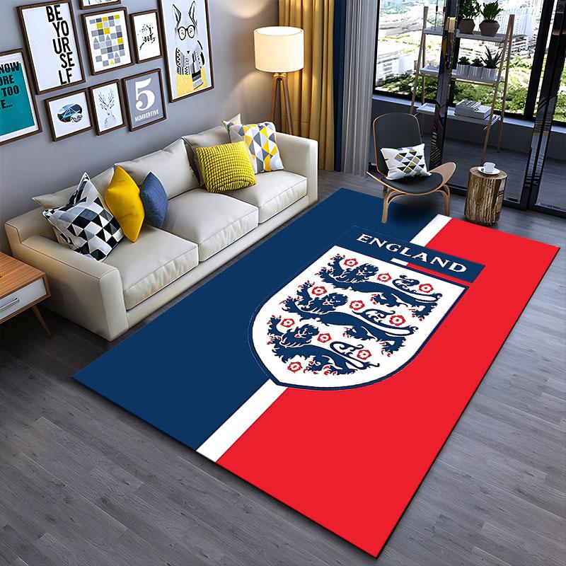England Football Team Logo Carpet suitable as a non-slip mat for the living room or bedroom sofa