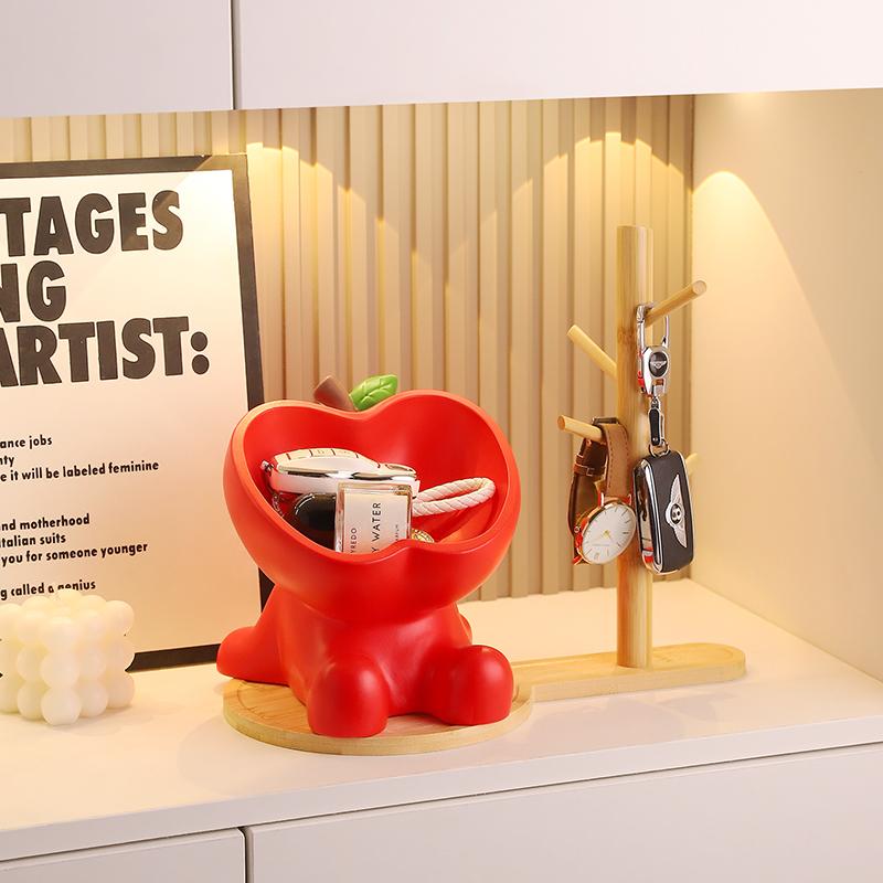 Creative and Cute Tulip Key Storage Foyer Decoration Living Room Desktop Home Decor Housewarming Gift