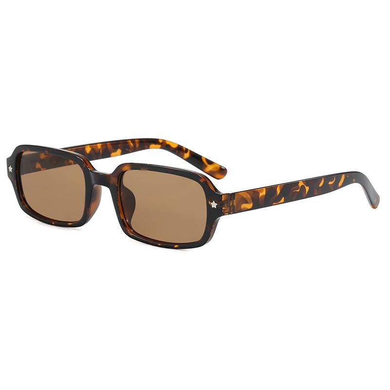 Small Frame Square Sunglasses Women Men Vintage Classic UV400 Sun Glasses for Fishing Driving Trendy Unisex