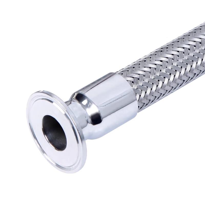 Langsaizebo High-Temperature Stainless Steel Braided Sanitary Clamp Hose