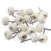 3mm Shank Fine Wool Polishing Abrasive Brush Grinding Buffing Wheel Grinder Head