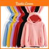 Stylish Rabbit Ear Women Hoodie Fashionable Long Sleeve Pullover Jumper