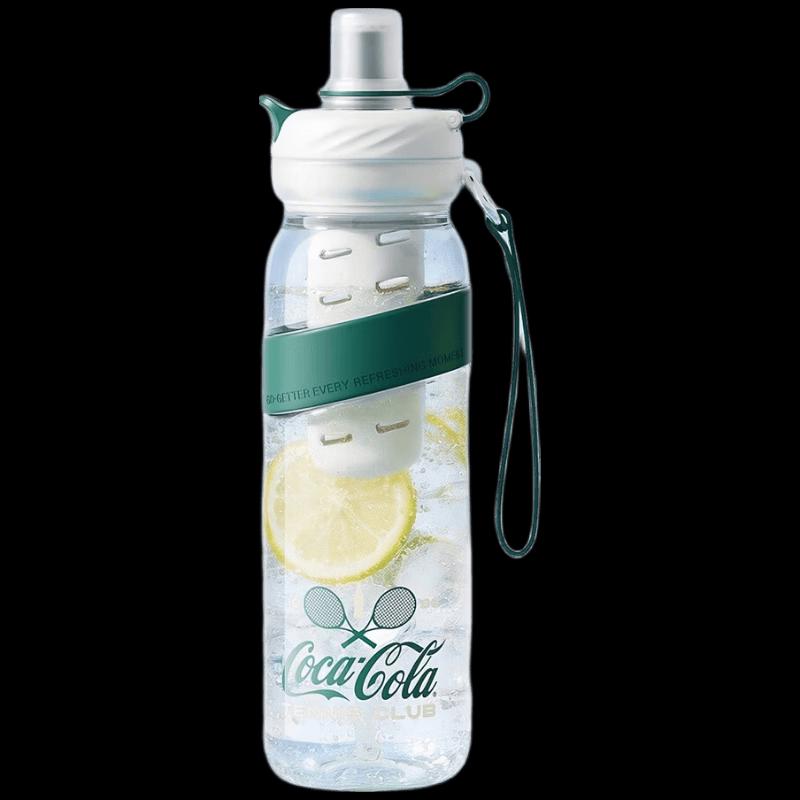 Germ Coca-Cola Co-branded 750ml Straw Water Bottle with Tea Infuser