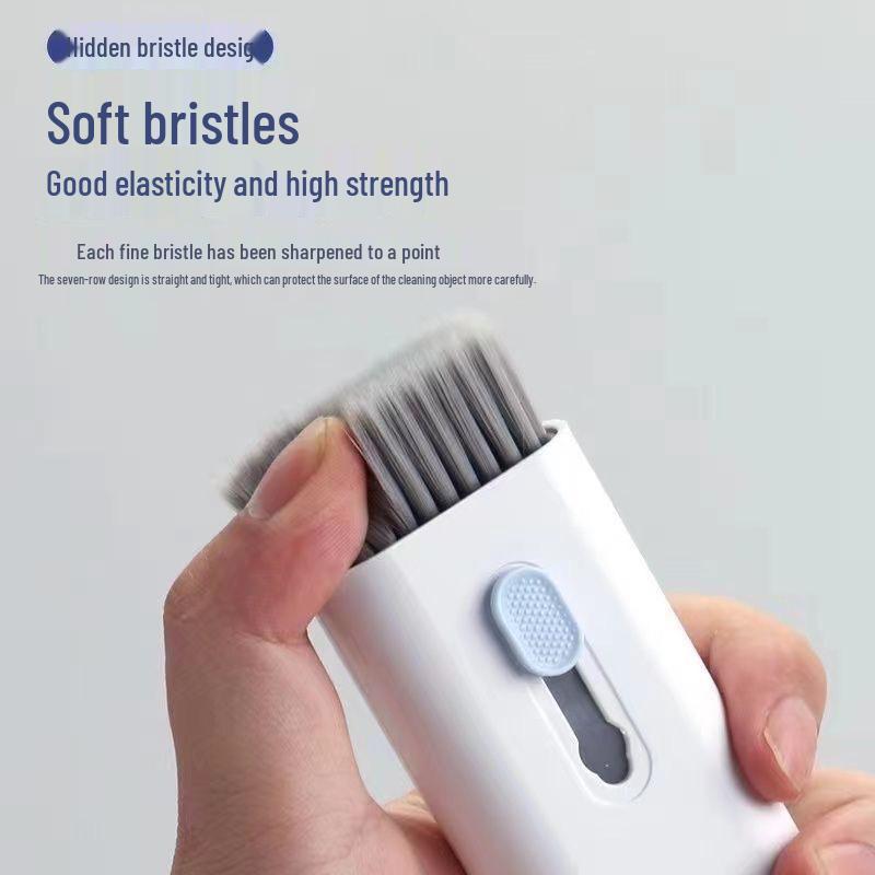 7-in-1 Multi-Tool: Keyboard & Screen Cleaning Kit with Bluetooth Headset Cleaner