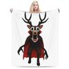 Warm Soft BlanketGirls Boys Airplane Travel 99 Nights Deer Throw Blanket  Flannel Bedspread For Chair Sofa Print Sofa Bed Cover