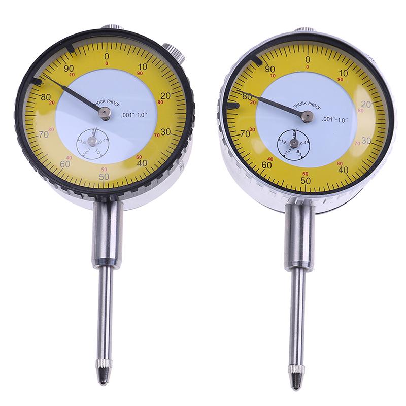 1" Dial Test Indicator Travel Lug Lever Gauge Scale Meter 0.001" Graduation