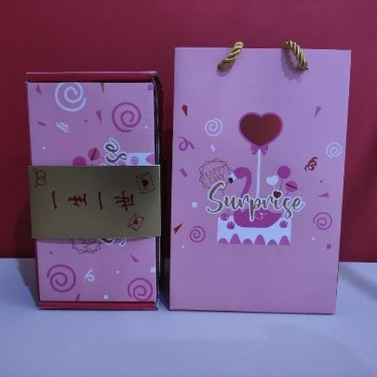 Douyin-Inspired Surprise Pop-up Red Envelope Box - Birthday & Valentine's Day Gift with Festive Hot Stamping