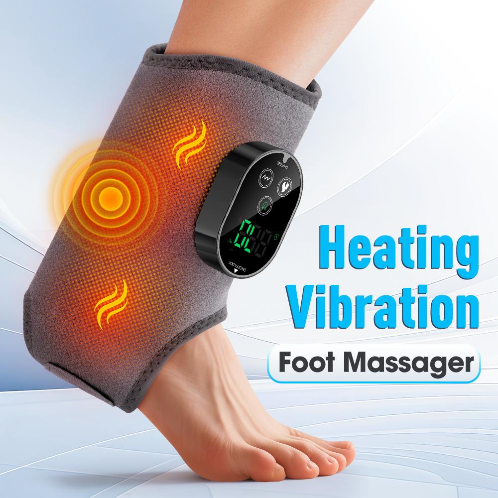 Ankle and Arm Massager, Electric Ankle Protection Charging Model, Hot Compress Vibration Massager, Ankle Joint Relaxation and Ankle Massager