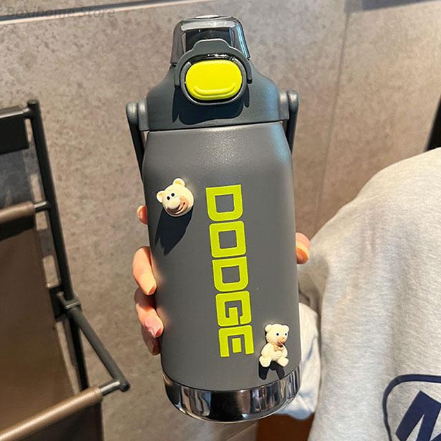 

950 мл/1200 мл термос большой емкости, термос, бутылка для воды, стакан из нержавеющей стали, изолированная чашка, дорожный чайник для занятий спортом на открытом воздухе 1200ml