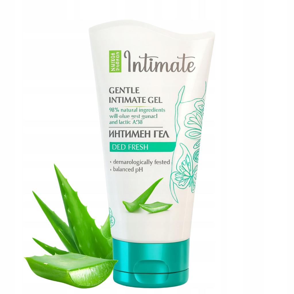 Żel do higieny intymnej aloes 170ml - nawilżający, łagodzący, ph