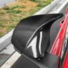 Carbon Fiber Side Mirror Cover Caps For Ford Mustang w/ LED Turn Signal 2015-17