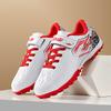 Kids TF Soccer Shoes PU Breathable Fabric Rubber Dense Stud Anti-slip Wear Resistant Boys Girls School Artificial Turf Training