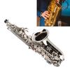 Soprano Saxophone BB Key Brass Sax Complete Set Kit with Accessories Portable Case