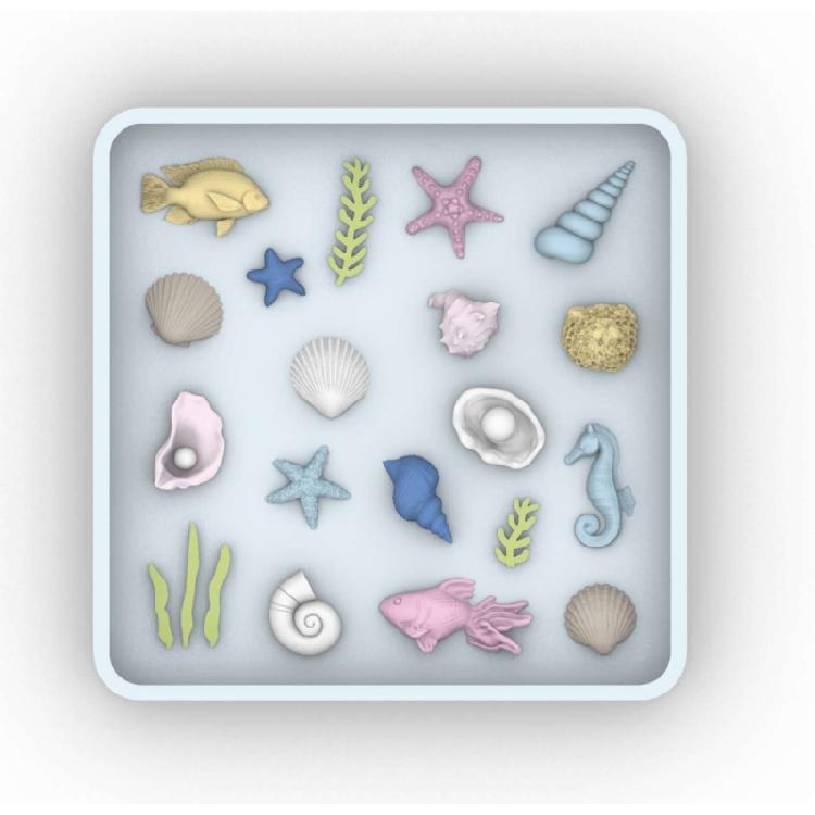 Detailed Sea Creature Silicone Mold For Epoxy Resin Art Handmade Jewelry Pendant Supplies And DIY Gifts