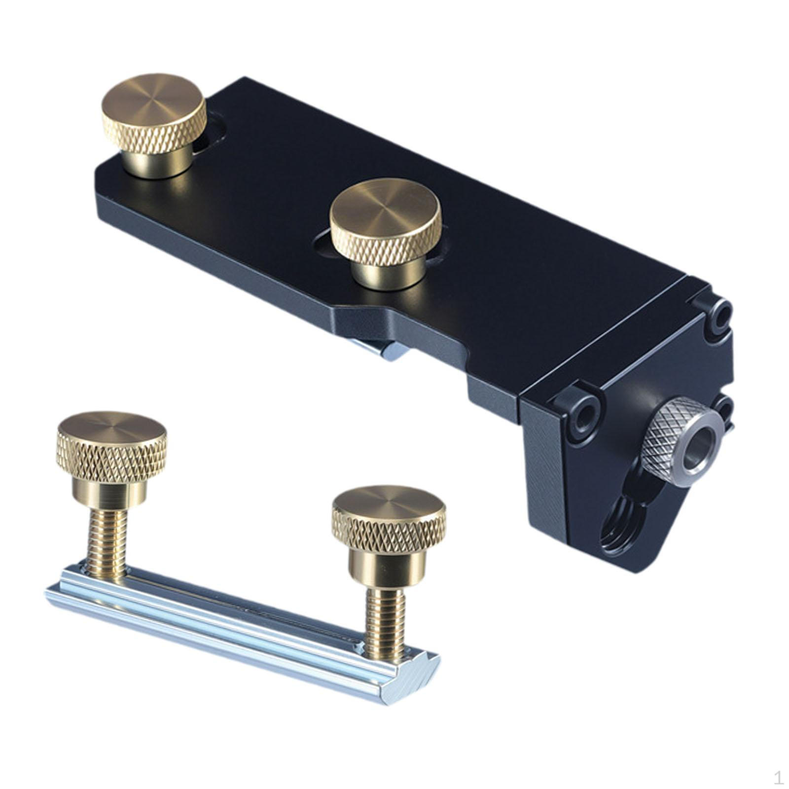 

Алюминиевый профиль - Направляющая для пробивки отверстия под одинарный доступ с помощью штифтовки чёрный