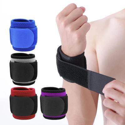 Verstellbare weiche Armbänder, Handgelenkstütze, Armschienen für Fitnessstudio, Sport, Handgelenkband, Karpalschutz, atmungsaktiv, Wickelband, Sicherheit