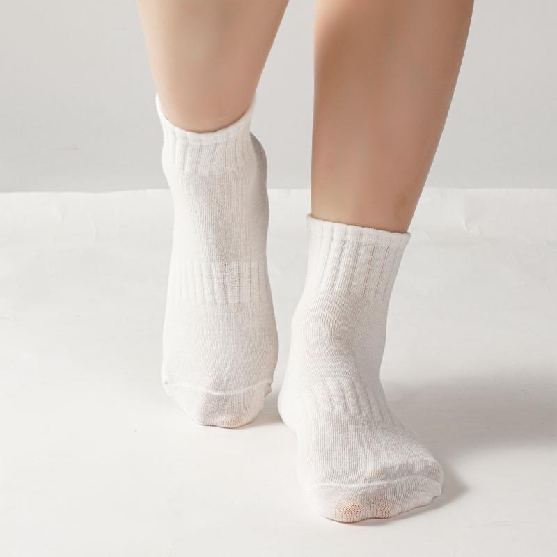 1/3 Pairs Woman Socks Solid Color Female Breathable Cotton Lady Ankle Socks Casual Fashion Students Girls Short Socks
