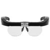 Head-mounted Magnifying Glasses With Led Light For Reading Watchmaker Repair Usb Rechargeable Magnifier 1.5x 2.5x 3.5x 5.0x
