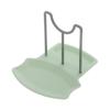 Multi-Purpose Kitchen Rack: Pot Lid, Cutting Board, Utensil Holder with Water Tray