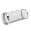 Barbecue Grilling Basket Stainless Steel Heat Resistant Rust Prevention BBQ Grill Cage with Hook