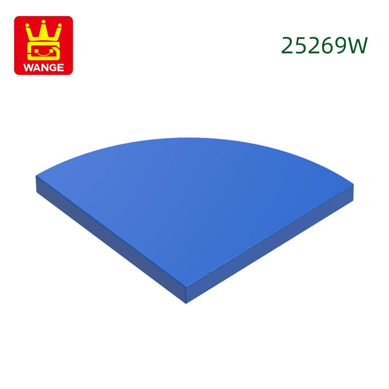 

70Pcs/lot 25269W Tile Round 1x1 Quarter Model Brick Moc Colour Accessories Works With featuring Block DIY Children s Toy Assembly about 70pcs