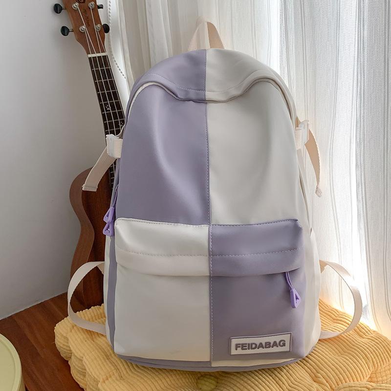 School Bag Girls Children Primary School Students Color Matching Middle School Students High Quality Fashion Junior High School Students School