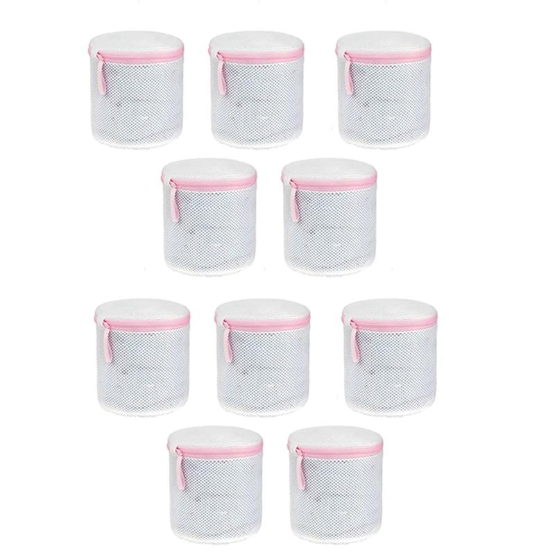 2025+ Bra Laundry Bag,Laundry Bag Made Of Mesh Fabric Set, Reusable Laundry Bag,Set Of 10 Pink China Mainland