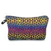 Women Leopard  Print Cosmetic Bag Toiletries Organize Travel Storage Case  6398