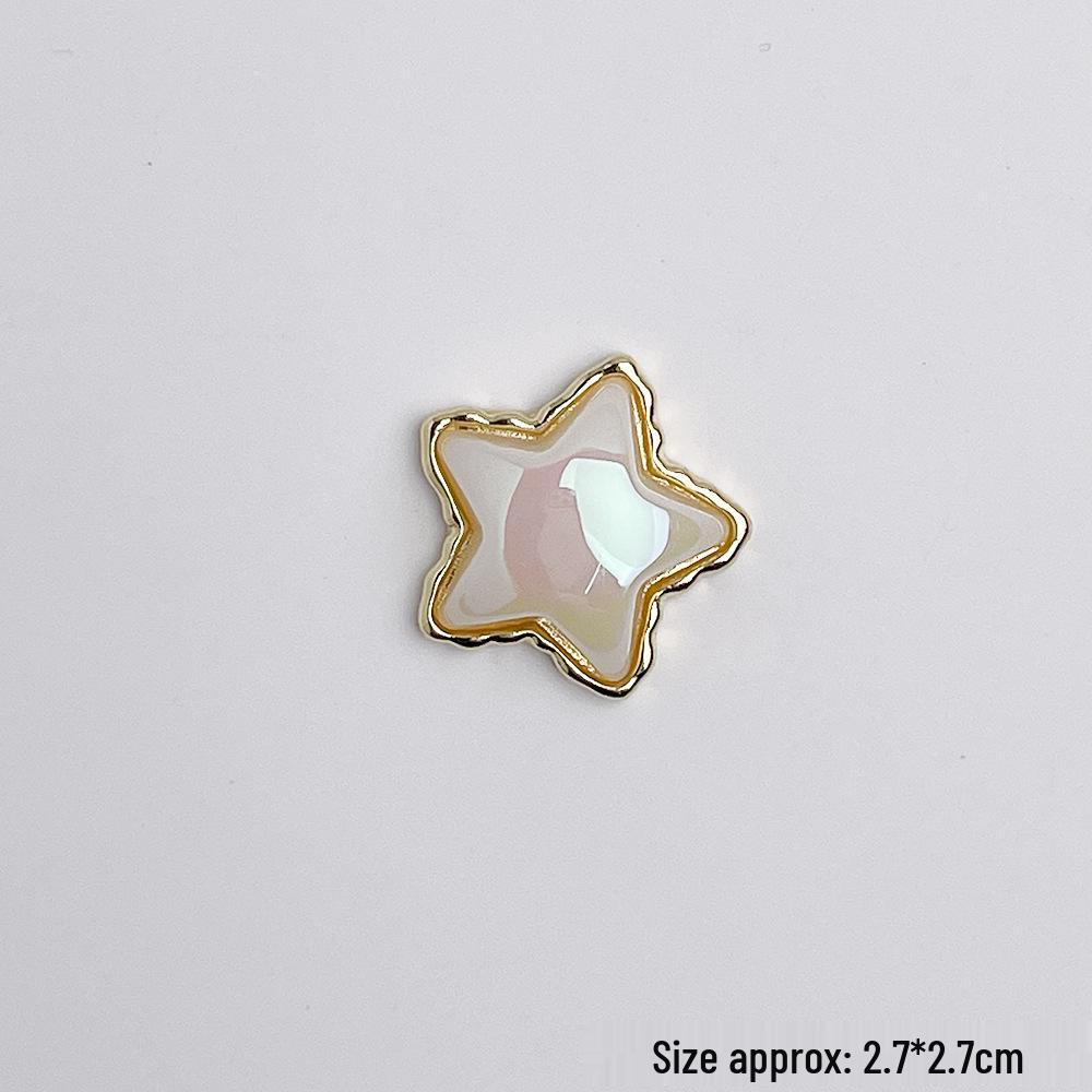 Decor Floare Sabot Aliaj Retro Stras - Catarame DIY High-End