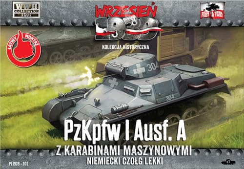 FTF 1/72 German Panzer 1 Ausf.A. Plastic Model Kit PF72002 (Tank)